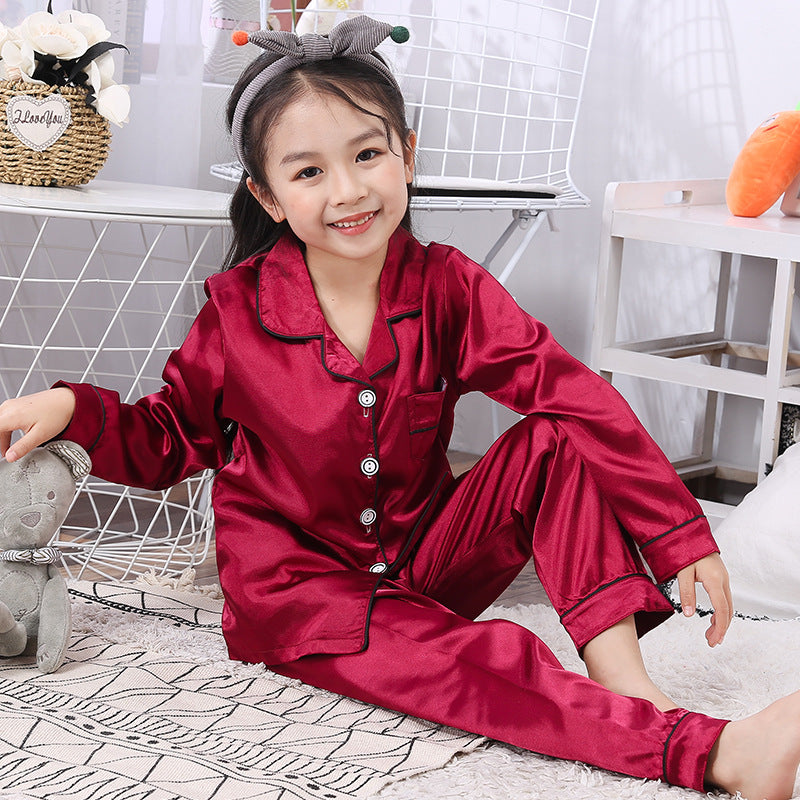 Children's Cardigan Pajamas Children's Cardigan Pajamas